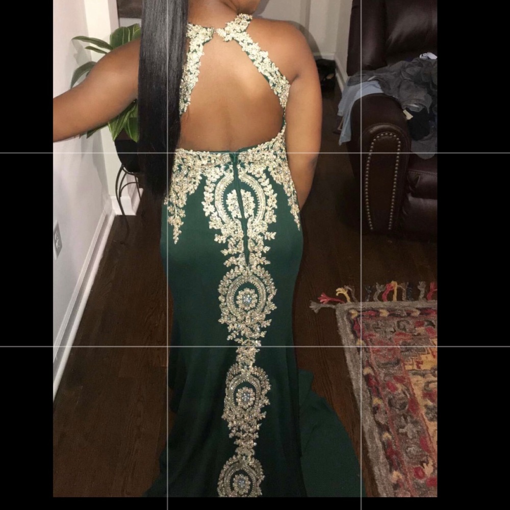 Green Annylee prom dress